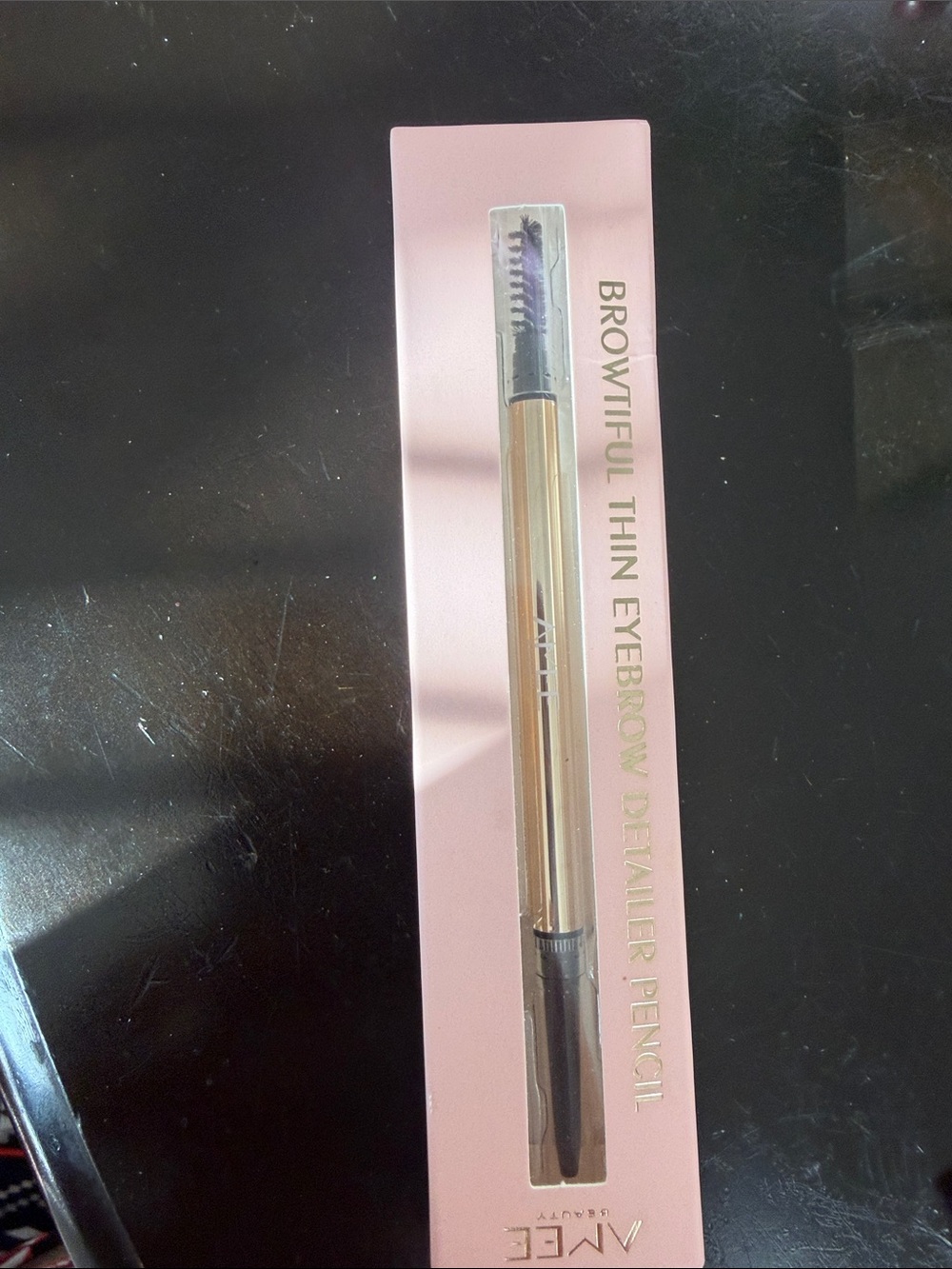 Browtiful Thin Eyebrow Detailer Pencil - Pink & Gold